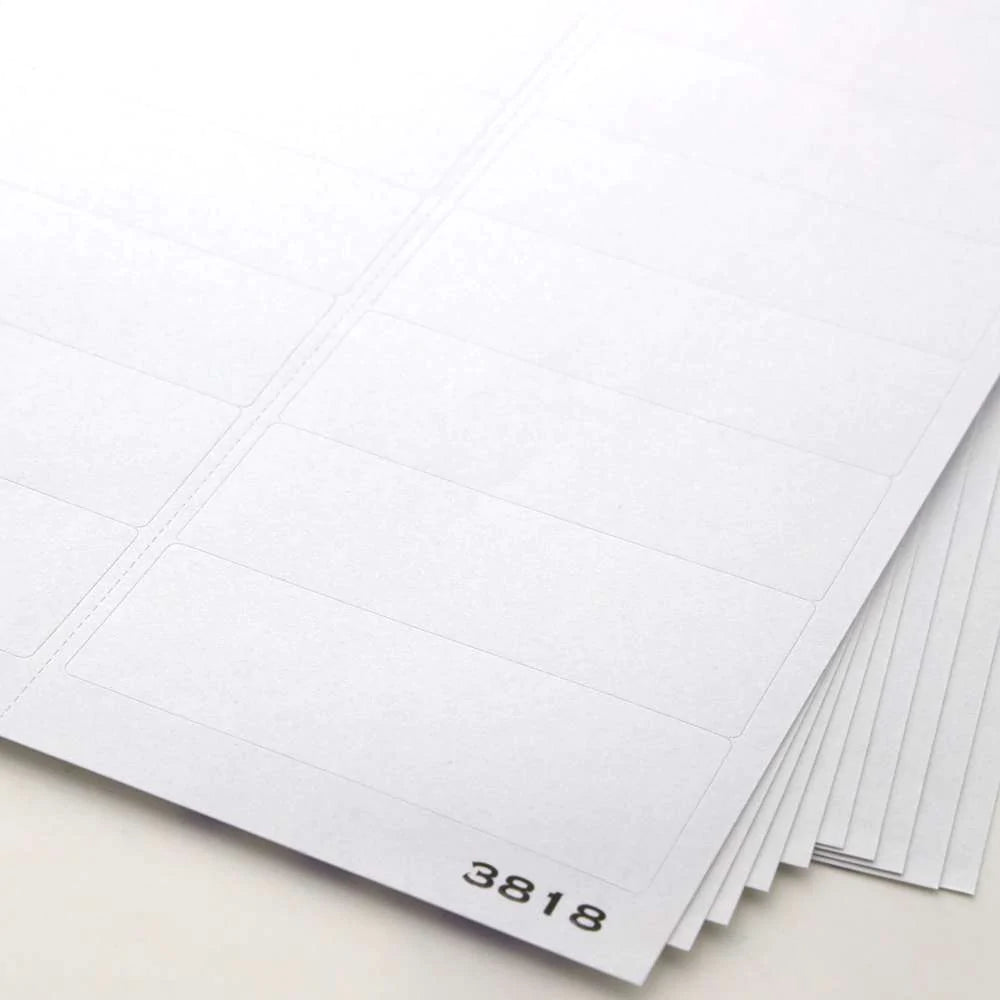 White Address Labels 1″ X 2 5/8″ (300/Pack)